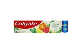 Gel Dental Colgate Natural Extracts Reinforced Defense citrus e eucalipto 140g