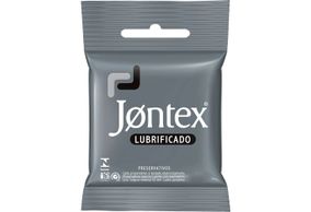Preservativo Jontex Lubrificado 3 unidades