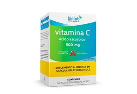 Vitamina C  500mg 60 Cápsulas