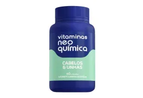 Vitamina Neo Química Cabelos e Unhas 60 cápsulas