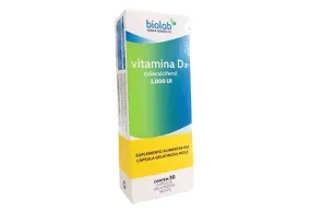 Biolab Vitamina D3 1000Ui Com 30 Cápsulas