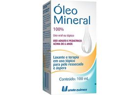 Óleo Mineral 100ml 100ml unidades