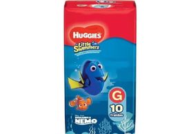 Fralda para Praia e Piscina Huggies Little Swimmers 10 unidades