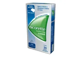 Nicorette 4mg 30 gomas mastigáveis