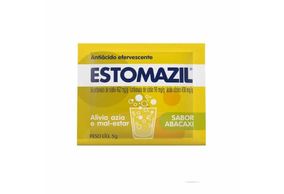 Estomazil Sabor Abacaxi 462mg/g + 90mg/g + 438mg/g envelopes efervescente