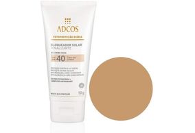 Adcos Filtro Solar Tonalizante Gel Creme Bege FPS 40 50g