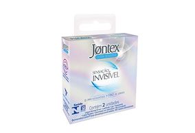 Preservativo Jontex sensação invisível 2 unidades