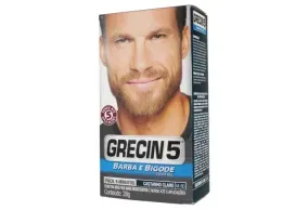Gel Tonalizante Grecin 5 Barba E Bigode Castanho Claro  1 unidade