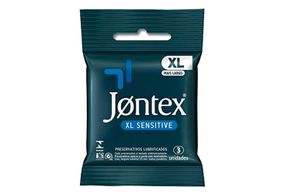 Preservativo Jontex Sensitive XL 3 unidades