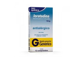 Loratadina Neo Química 10mg 12 Comprimidos