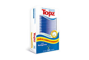 Hastes Flexíveis Bastonetes Topz 75 Unidades