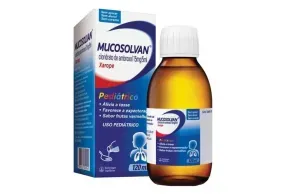 Mucosolvan Pediátrico Sabor Frutas Vermelhas Xarope 15mg/5ml 120ml