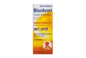 Bisolvon 0,8mg/mL 120mL xarope expectorante uso infantil