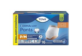 Roupa Intima Tena Pants Dermacare Tamanho P/M 16 unidades