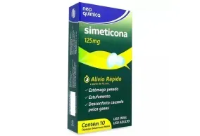 Simeticona 125mg 10 cápsulas