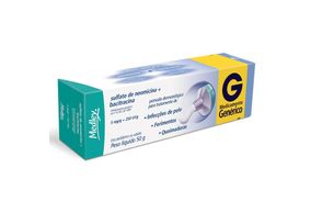 Sulfato de Neomicina + Bacitracina Zíncica  50g pomada