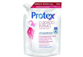 Refil Sabonete Líquido Íntimo Protex Delicate Care 140ml