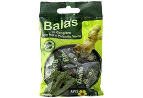 Balas Apis Flora Gengibre Mel E Própolis Verde  40g