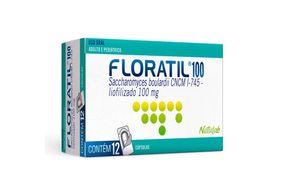 Floratil 100mg 12 Cápsulas