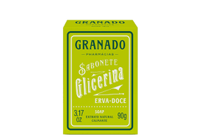 Sabonete Granado Glicerina Erva Doce em Barra 90g