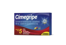 Cimegripe 20 comprimidos