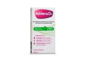 Addera D3 2.000UI 30 cápsulas gelatinosas