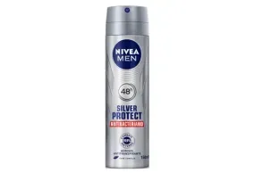 Desodorante Aerosol Nivea Silver Protect Antibacteriano  150ml