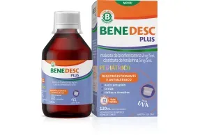 Benedesc Plus Xarope 0,4mg/mL + 1mg/mL 120mL