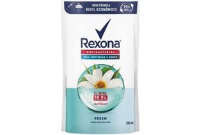 Refil Sabonete Líquido Rexona Antibacterial Fresh com 200ml