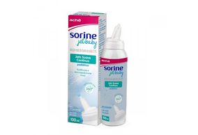 Sorine Infantil Jet Baby 0,9% Solução Nasal Jato Suave Contínuo  100ml solução nasal