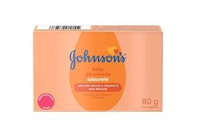 Sabonete em Barra Johnson's Baby Glicerinado 80g