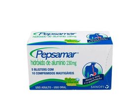 Pepsamar 230mg 50 comprimidos