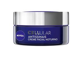 Creme Facial Antissinais Nivea Hialurônico Cellular Filler Noturno 50ml