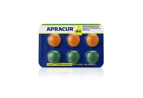 Apracur Duo 30mg + 500mg + 2mg 6 comprimidos revestidos