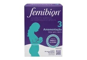 Femibion 3 - Amamentação 28 kits comprimidos e cápsulas