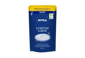 Refil Sabonete Líquido Corporal Nivea Creme Care 200ml