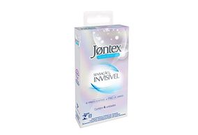 Preservativo Jontex Sensação Invisivel 4 unidades