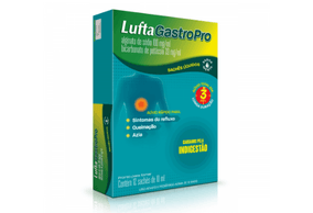 LuftaGastroPro 100 mg/ml+20 mg/ml 12 unidades