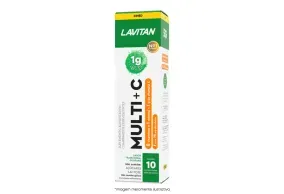 Lavitan Multi + C Tradicional Guaraná 10 comprimidos efervescentes