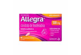 Allegra 120mg 10 comprimidos