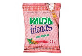 Pastilhas Valda Friends Canela Sem Açúcar com 25g