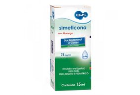 Simeticona Sabor Morango 75mg/mL frasco gotejador com 15mL