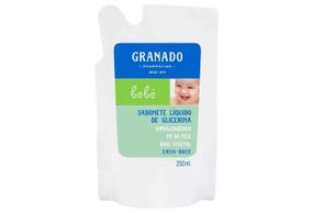 Sabonete de Glicerina Granado Bebê erva-doce, refil, líquido 250ml