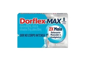 Dorflex Max 8 comprimidos