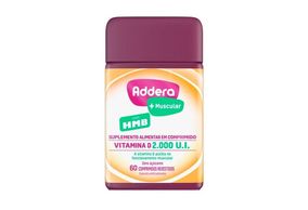 Addera +Muscular Zero Açúcar 2000UI 60 comprimidos