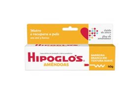 Hipoglos Amêndoas 40g pomada