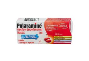 Polaramine 6mg 12 drágeas