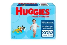 Fralda Tripla Proteção com Xtra-Protect XG 32 unidades