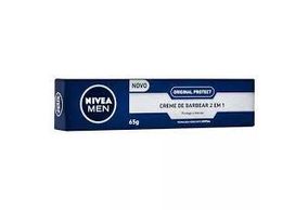 Creme de Barbear 2 em 1 Nivea Men Original Protect  65 g