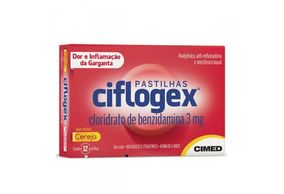 Ciflogex Cereja c/12 pastilhas